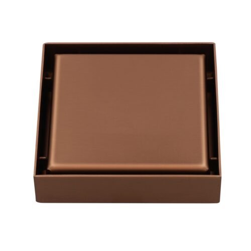 COLADERA CUADRADA REJILLA ROSE GOLD - CCRINOX.39
