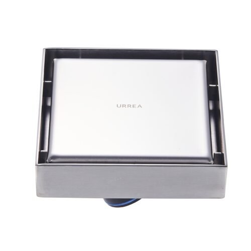 CCRINOX.40 COLADERA CUADRADA REJILLA MIRROR - CCRINOX.40