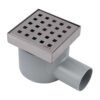 Coladera cuadrada rejilla perforada INOX - CCRPINOX