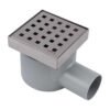 CCRPINOX Coladera cuadrada rejilla perforada INOX - CCRPINOX