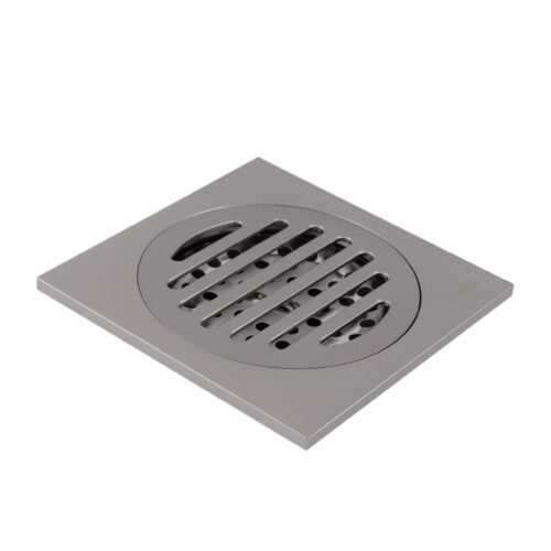 CCRRINOX Coladera cuadrada rejilla redonda INOX - CCRRINOX