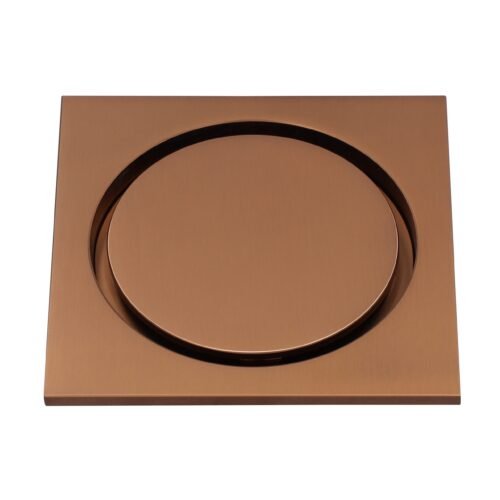 CCVRINOX.39 COLADERA CUADRADA VISTA REDONDA ROSE GOLD - CCVRINOX.39