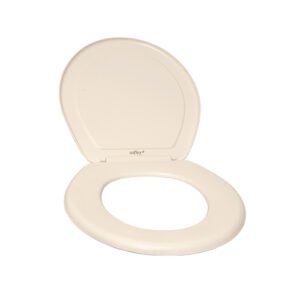 CH-B200 Asiento redondo Básico frente cerrado (Color Hueso) - CH-B200
