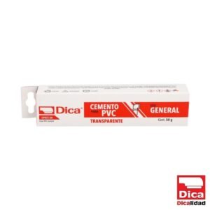 Cemento Transparente P/ Pvc Tubo 50Ml - CPVCT.50
