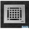 CV10INOX Coladera compacta con rejilla de acero inoxidable - CV10INOX
