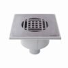 CV15INOX Coladera compacta con rejilla de acero inoxidable - CV15INOX