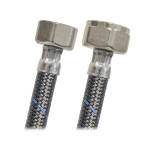 Manguera sanitario, vinilo, 1/2" x 7/8", 35cm - CVSG-E35