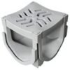 CX1C Conector de 4 entradas con rejilla y tapas para coladera plástica exterior - CX1C