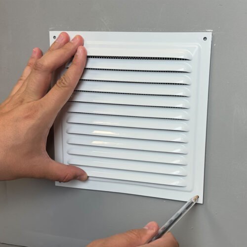 Rejilla de Ventilación Sencilla con Malla para GAS - DJ-G1500