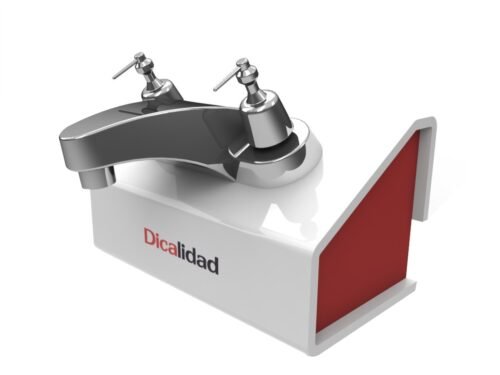 Exhibidor Pod Mezcladora 4"  Dica - DPODB