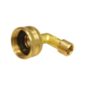 Codo para lavavajillas 3/8" COMP. x 3/4" N.H. - E3834-WB