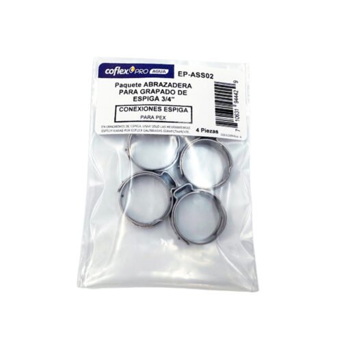ABRAZADERA PARA GRAPADO DE ESPIGA 3/4" - EP-ASS02