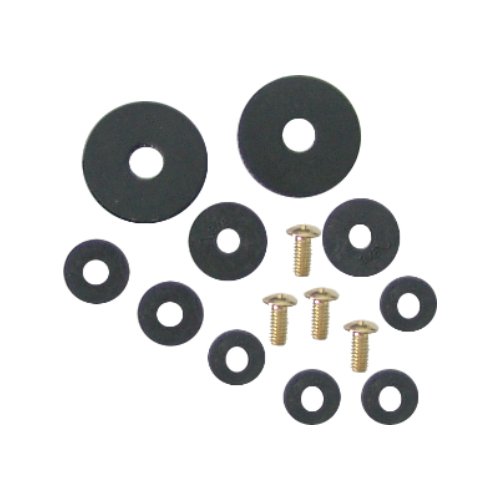 ER-101 Empaque planos de hule negro y tornillos de latón para mezcladora - ER-101