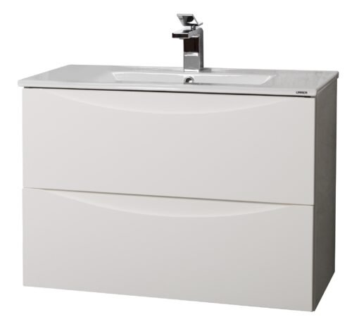 Gabinete suspendido doble cajón con lavabo cerámico - GB.920GB.23