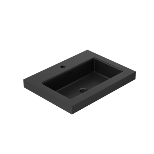 Lavabo Resina 60 Cm Para Monomando Corto - GB.926LV60.37
