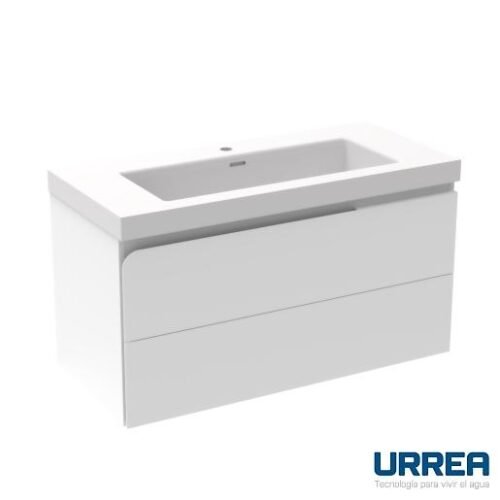 Lavabo Resina 100 Cm P/Monomando Corto - GB.936LV100.23