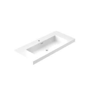 Lavabo Resina 100 Cm P/Monomando Corto - GB.936LV100.23