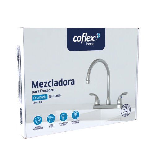 Llave mezcladora para fregadero 8" - GF-D300