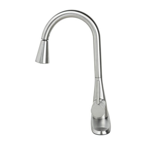 Llave monomando para fregadero con rociador retráctil - GF-M402