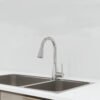 Llave monomando para fregadero con rociador retráctil - GF-M402