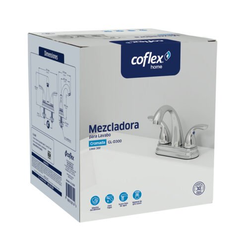 Llave mezcladora para lavabo 4" - GL-D300