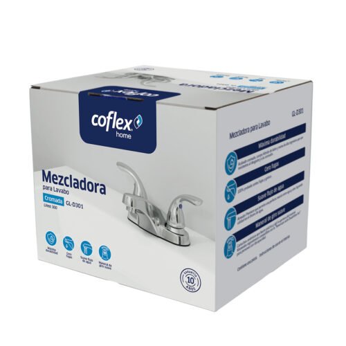 Llave mezcladora para lavabo 4" - GL-D301