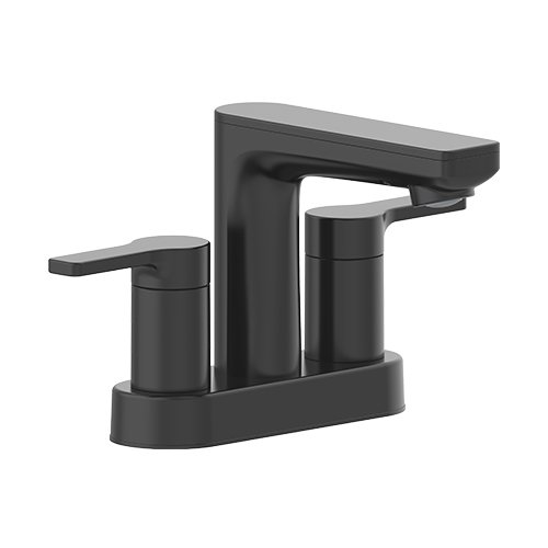 Llave mezcladora para lavabo 4" (Negro Mate) - GL-D400MB