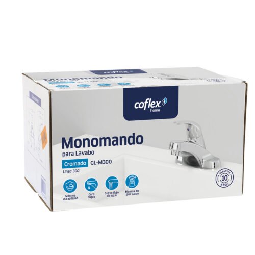 GL-M300_4 Llave monomando para lavabo 4" - GL-M300