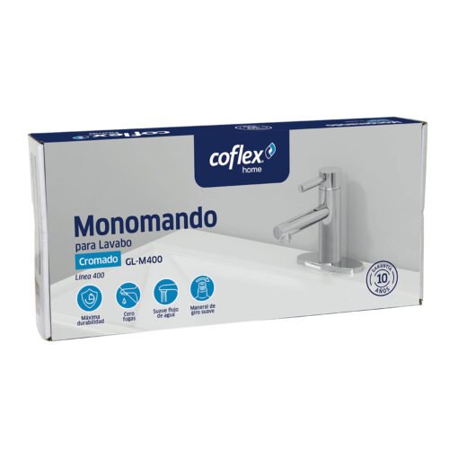 Llave monomando para lavabo 4" - GL-M400