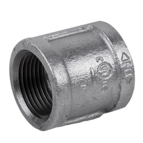 HGB.700.06 Cople liso Hierro Galvanizado 150 Lb de 2" - HGB.701.51