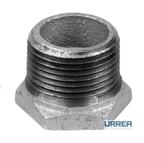 Reducción Bushing Hierro Galvanizado 150 Lb de 3/4" x 1/2" - HGB.7012.1913