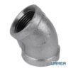 Codo 45° Hierro Galvanizado 150 Lb de 1 1/4" - HGB.70645.32