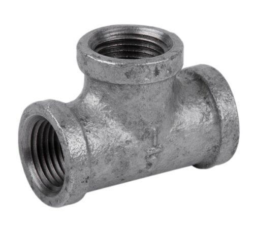 Tee normal Hierro Galvanizado 150 Lb de 2" - HGB.711.51
