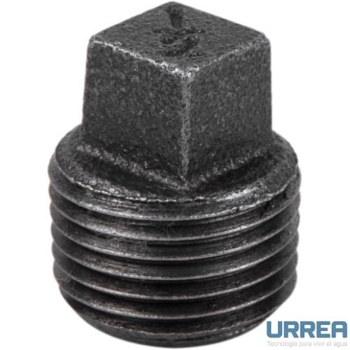 Tapón Macho Hierro Negro 150 Lb de 1" - HNB.716.25