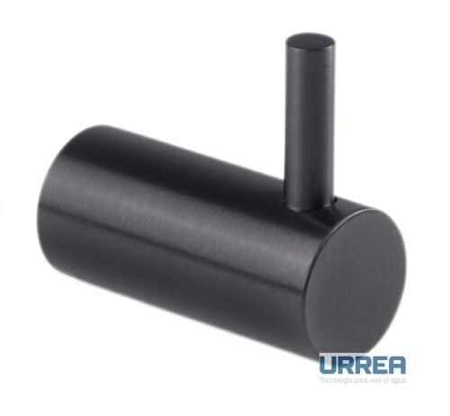 Gancho sencillo INOX® Negro - INOX.06.2