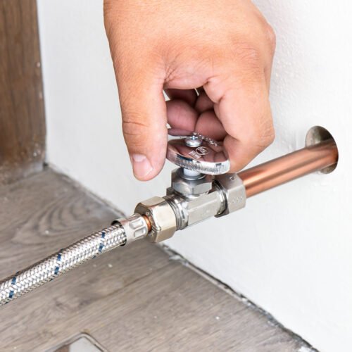 Llave de control recta 1/2" x 1/2" - IP-106