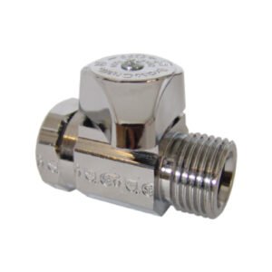 Llave de control recta 1/4 vuelta 1/2" x 1/2" - IP-122