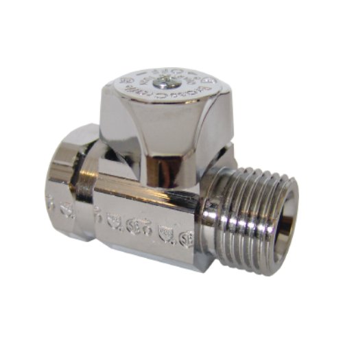 Llave de control recta 1/4 vuelta 1/2" x 1/2" - IP-122
