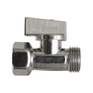 Llave de control angular 1/4 vuelta 1/2" x 1/2" - IP-141