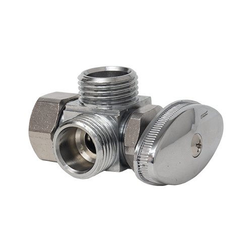 Llave de control angular doble multivuelta 1/2" x 1/2" - IP-146