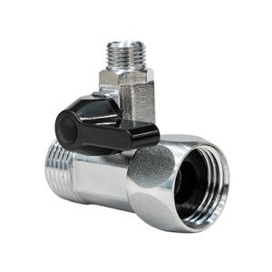 Llave de control angular doble multivuelta 1/2" x 1/2" x 1/4" - IP-148