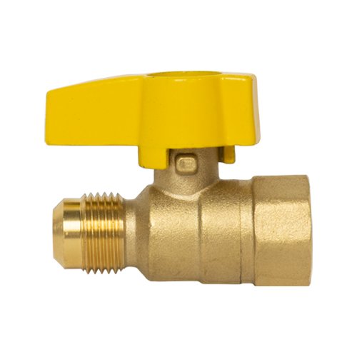 Llave de control p/gas recta, 1/2 x 1/2" - IP-202