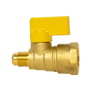 Llave de control p/gas recta, 1/2 x 5/16" - IP-208
