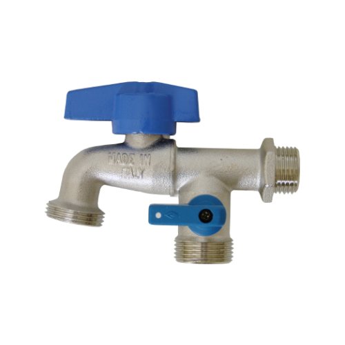 Llave dual para lavandería 1/2" M.N.P.T. x 3/4" N.H. - IP-705P