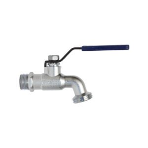 Llave para jardín 1/4 de vuelta 1/2" M.N.P.T. x 3/4" N.H. - IP-711