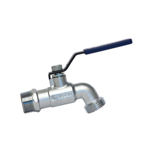 Llave para jardín 1/4 de vuelta 3/4" M.N.P.T. x 3/4" N.H. - IP-712