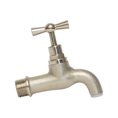 Llave para lavandería multivuelta 1/2" M.N.P.T. x 3/4" N.H. - IP-713