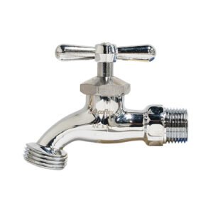 Llave para lavandería 1/2" MNPT X 3/4" N.H. - IP-714