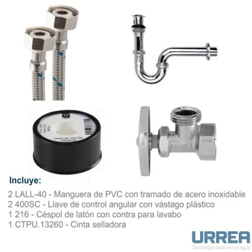 Kit de reparación de latón para lavabo - KLL