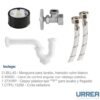 Kit de reparación plástico para lavabo - KLP
